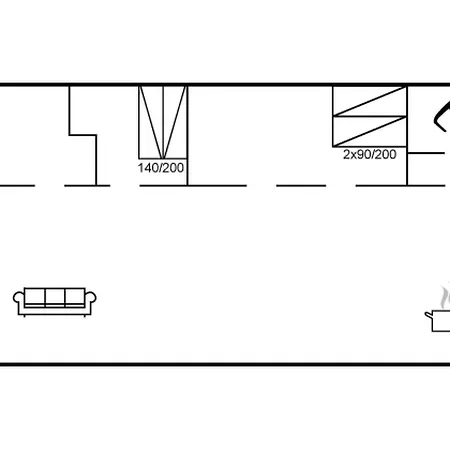 Casa vacanze Nielsigne - 1-3km From The Sea By Interhome Bøtø By